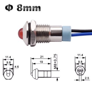 12v 24v 220v pilot lamp