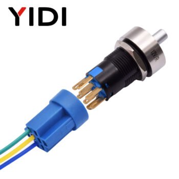 16mm metal switch 1no1nc