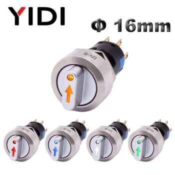 16mm rotary switch