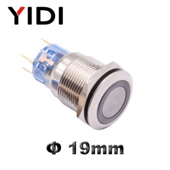 19mm metal push button switch