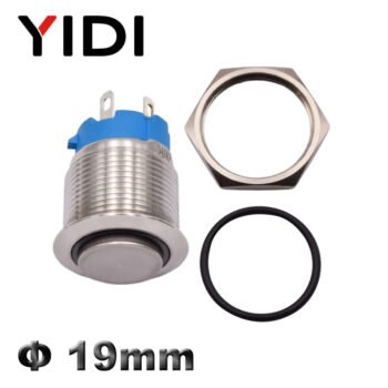 19mm metal pushbutton switch