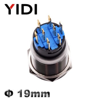 19mm metal selector switch