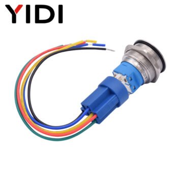 1no1nc metal switch on off