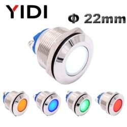 22mm metal indicator light