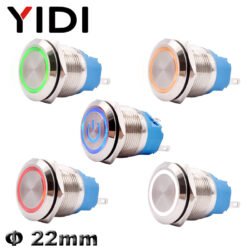 22mm metal push button switch