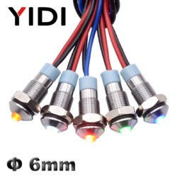 6mm led indicator light