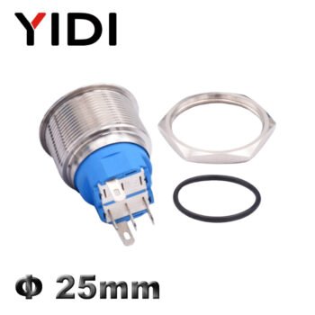 dpdt metal push button switch