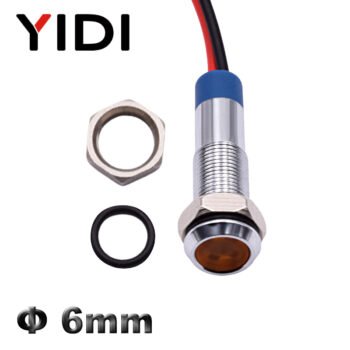 metal indicator light