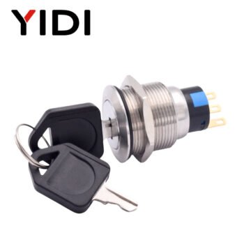 waterproof metal key switch