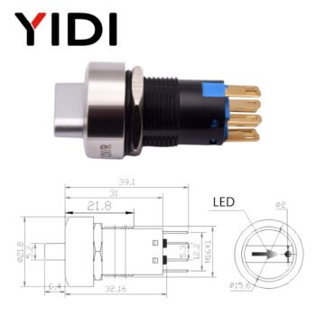 waterproof rotary switch