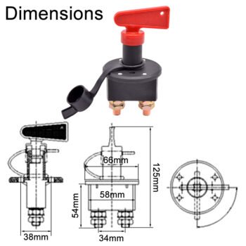 12v battery isolator switch