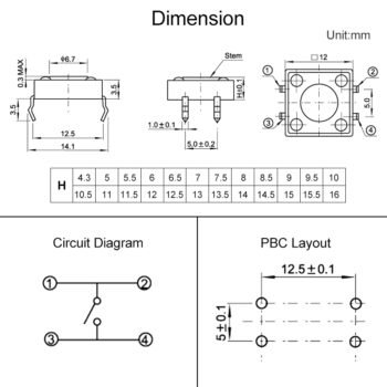 micro button switch