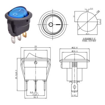 on off rocker switch