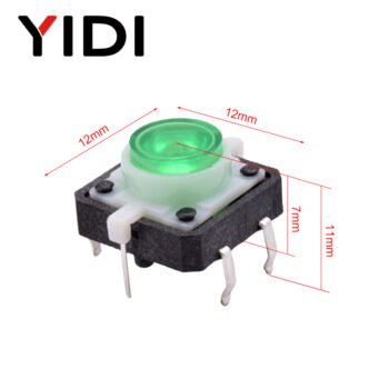 push button switch led light