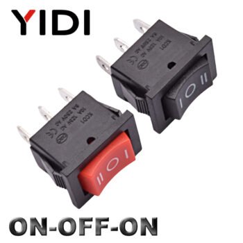 rocker switch on off on